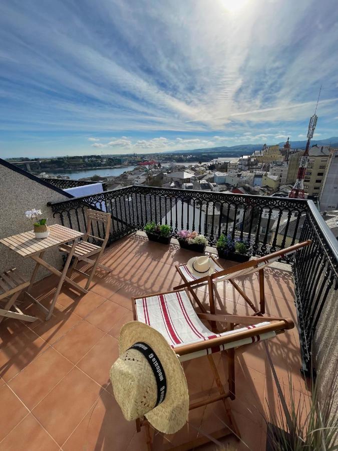 Moderno Piso Con La Mejor Terraza De Ribadeo Y Vistas Maravillosas المظهر الخارجي الصورة