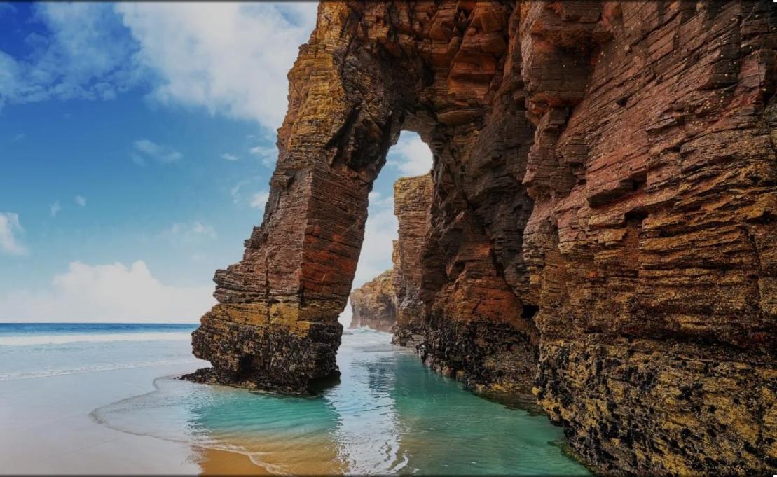 Moderno Piso Con La Mejor Terraza De Ribadeo Y Vistas Maravillosas المظهر الخارجي الصورة